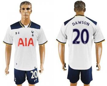 Tottenham Hotspur #20 Dawson White Home Soccer Club Jersey