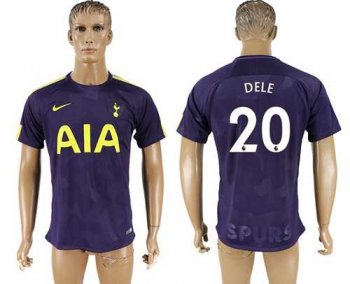 Tottenham Hotspur #20 Dele Sec Away Soccer Club Jersey