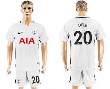 Tottenham Hotspur #20 Dele White Home Soccer Club Jersey