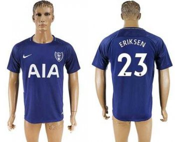 Tottenham Hotspur #23 Eriksen Away Soccer Club Jersey