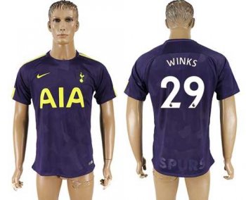 Tottenham Hotspur #29 Winks Sec Away Soccer Club Jersey