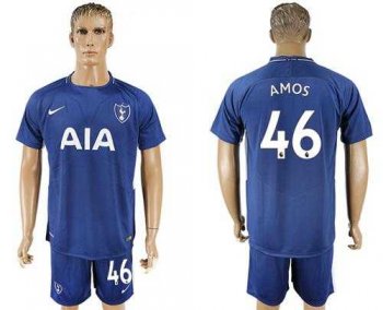 Tottenham Hotspur #46 Amos Away Soccer Club Jersey