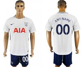 Tottenham Hotspur Personalized White Blue Soccer Club Jersey