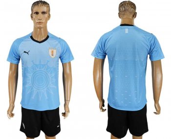 Uruguay Home 2018 FIFA World Cup Soccer Jersey