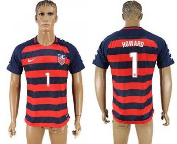 USA #1 Howard Away Soccer Country Jersey