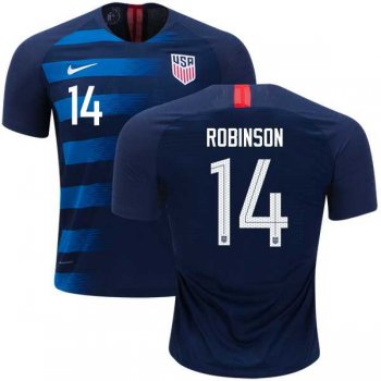 USA #14 Robinson Away Soccer Country Jersey