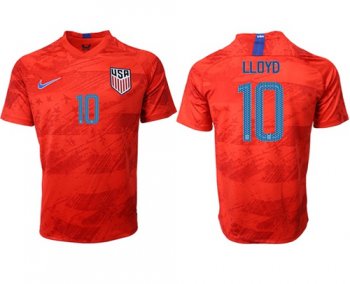 USA #10 Lloyd Away Soccer Country Jersey