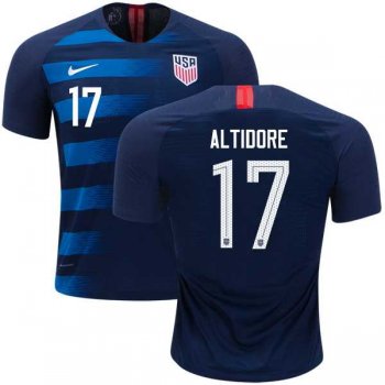 USA #17 Altidore Away Soccer Country Jersey