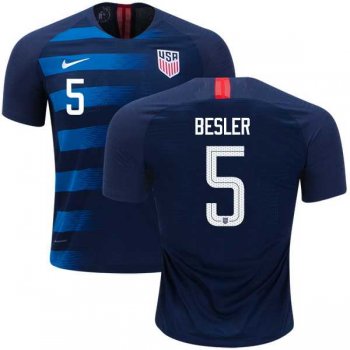 USA #5 Besler Away Soccer Country Jersey