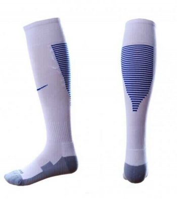 USA America Home White Blue Soccer Socks