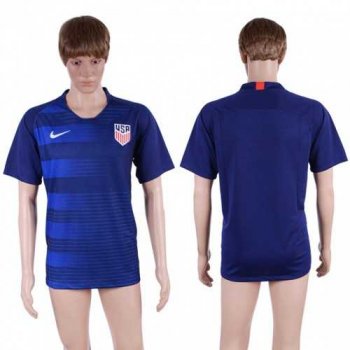 USA Blank Away Soccer Country Jersey