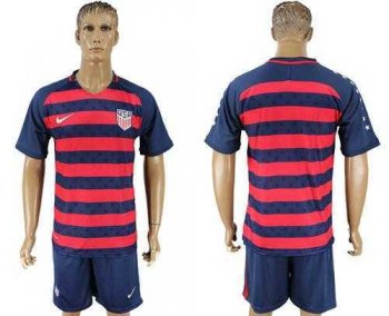 USA Blank Away Soccer Country Jersey