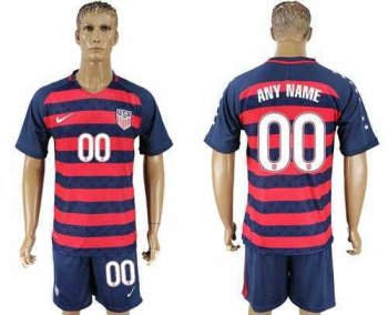 USA Personalized Away Soccer Country Jersey