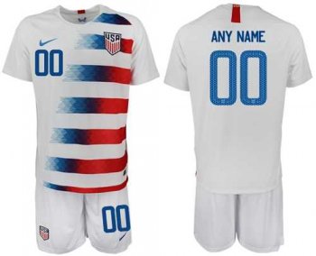 USA Personalized Home Soccer Country Jersey