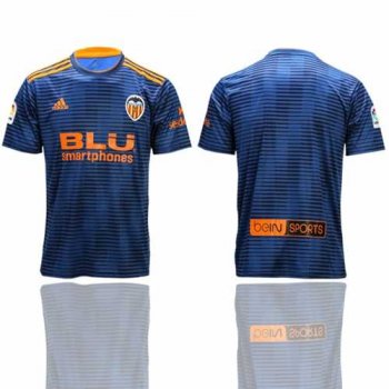 Valencia Blank Away Soccer Club Jersey