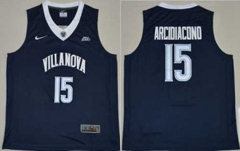 Villanova Wildcats #15 Ryan Arcidiacono Navy Blue Basketball Stitched NCAA Jersey