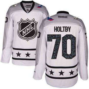 Washington Capitals #70 Braden Holtby White 2017 All-Star Metropolitan Division Stitched NHL Jersey