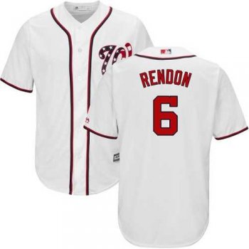 Washington Nationals #6 Anthony Rendon White New Cool Base Stitched MLB Jersey