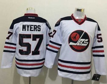 Winnipeg Jets #57 Tyler Myers White Heritage Classic Stitched NHL Jersey