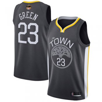 Warriors #23 Draymond Green Black 2019 Finals Bound Women's Basketball Swingman Statement Edition Jersey