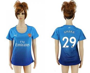 Women's Arsenal #29 Xhaka Away Soccer Club Jersey