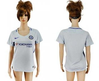 Women's Chelsea Blank Away Soccer Club Jersey