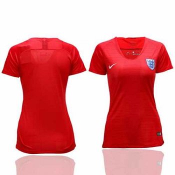 Women's England Blank Away Soccer Country Jersey