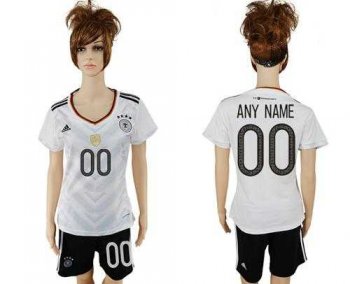 Women's Germany Personalized Home Soccer Country Jersey