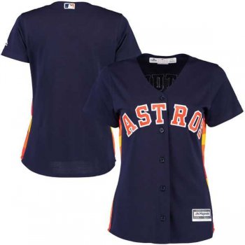 Women's Houston Astros Majestic Navy Alternate Cool Base Jersey