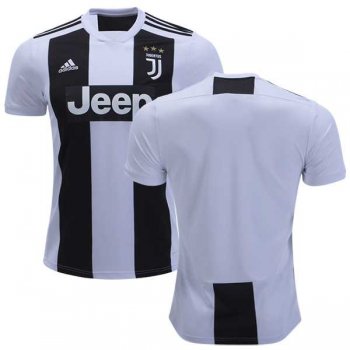 Women's Juventus Blank Home Soccer Club Jersey