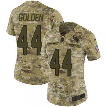 Women's Nike Arizona Cardinals #44 Markus Golden Camo Stitched NFL Limited 2018 Salute to Service Jersey