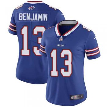 Women's Nike Buffalo Bills #13 Kelvin Benjamin Royal Blue Team Color Stitched NFL Vapor Untouchable Limited Jersey