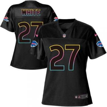 Women's Nike Buffalo Bills #27 Tre'Davious White Black NFL Fashion Game Jersey