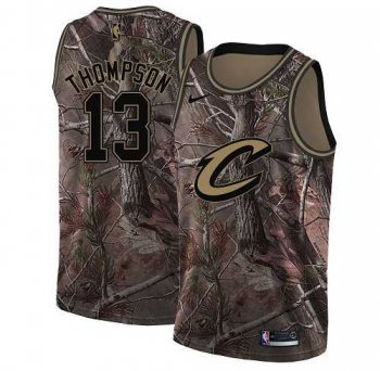 Women's Nike Cleveland Cavaliers #13 Tristan Thompson Camo NBA Swingman Realtree Collection Jersey