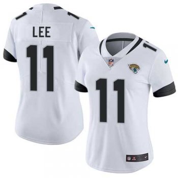 Women's Nike Jacksonville Jaguars #11 Marqise Lee White Stitched NFL Vapor Untouchable Limited Jersey