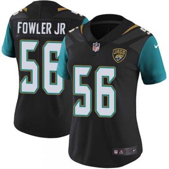 Women's Nike Jacksonville Jaguars #56 Dante Fowler Jr Black Alternate Stitched NFL Vapor Untouchable Limited Jersey