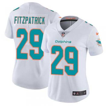 Women's Nike Miami Dolphins #29 Minkah Fitzpatrick White Stitched NFL Vapor Untouchable Limited Jersey