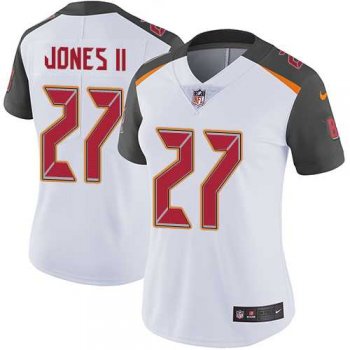 Women's Nike Tampa Bay Buccaneers #27 Ronald Jones II White Stitched NFL Vapor Untouchable Limited Jersey