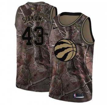 Women's Nike Toronto Raptors #43 Pascal Siakam Camo NBA Swingman Realtree Collection Jersey