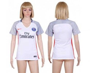 Women's Paris Saint-Germain Blank Sec Away Soccer Club Jersey