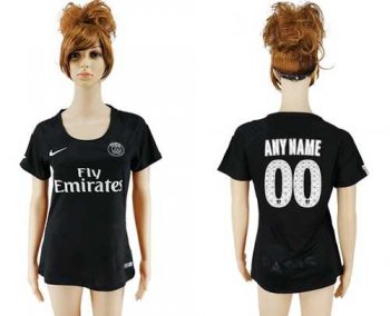 Women's Paris Saint-Germain Personalized Sec Away Soccer Club Jersey