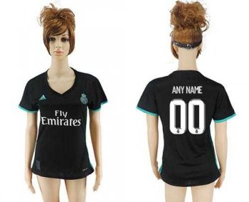 Women's Real Madrid Personalized Away Soccer Club Jersey