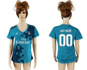 Women's Real Madrid Personalized Sec Away Soccer Club Jersey