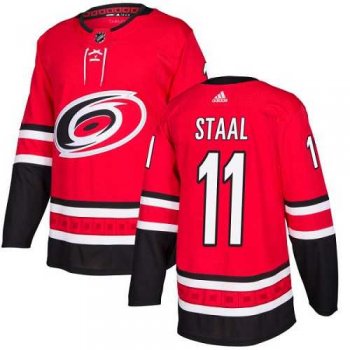 Youth Adidas Carolina Hurricanes #11 Jordan Staal Red Home Authentic Stitched NHL Jersey