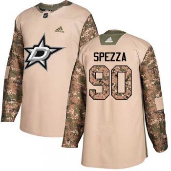 Youth Adidas Dallas Stars #90 Jason Spezza Camo Authentic 2017 Veterans Day Stitched NHL Jersey