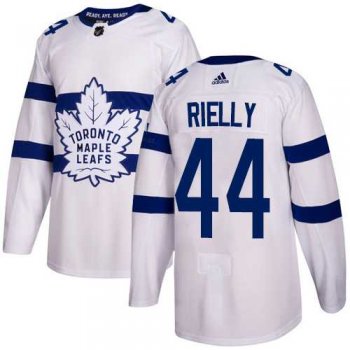 Youth Adidas Toronto Maple Leafs #44 Morgan Rielly White Authentic 2018 Stadium Series Stitched NHL Jersey