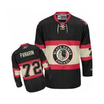 Youth Chicago Blackhawks #72 Artemi Panarin Black New Third NHL Jersey