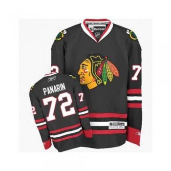 Youth Chicago Blackhawks #72 Artemi Panarin Black Third NHL Jersey