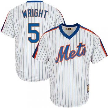 Youth New York Mets #5 David Wright White(Blue Strip) Alternate Cool Base Stitched MLB Jersey