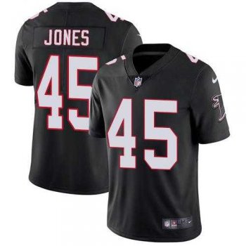 Youth Nike Atlanta Falcons #45 Deion Jones Black Alternate Stitched NFL Vapor Untouchable Limited Jersey